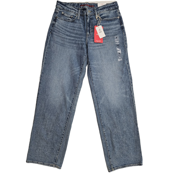 Lucky Brand Jeans Women's Size 29 THE BAGGY Comfort Stretch Regular Fit - Picture 1 of 9